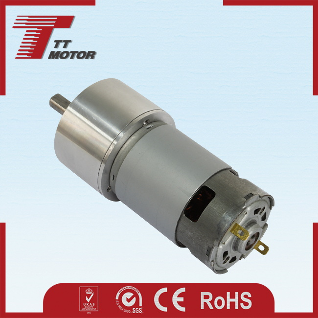 Mini 12V geared DC motor for medication delivery machine
