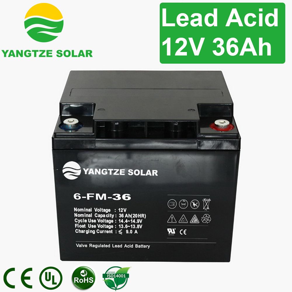 Lead Acid Battery Plate 12V 36ah Battery