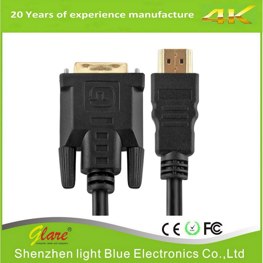 HDMI to DVI Dongle Adapter Cable