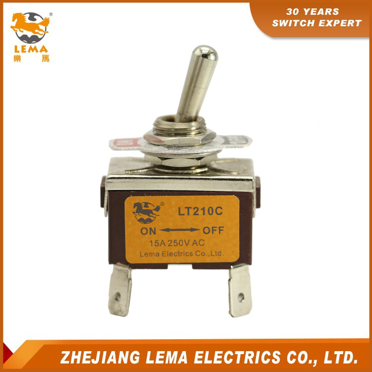 High Quality Lema Lt210c Double Pole on-off Toggle Switch