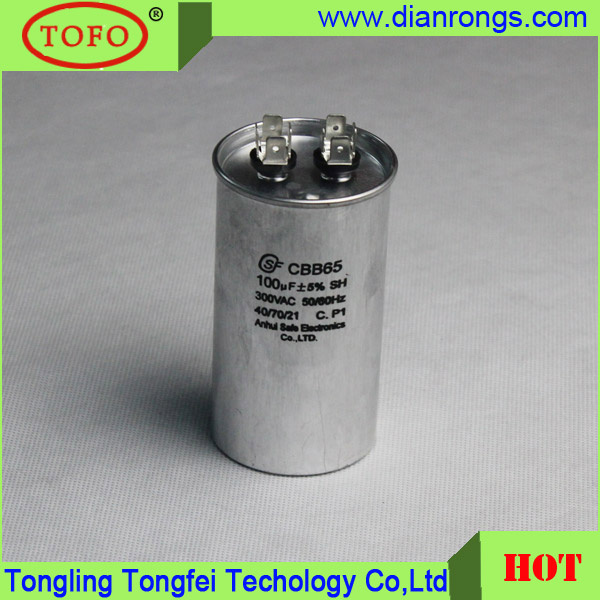 Cbb65A Run Capacitor 50UF 440V