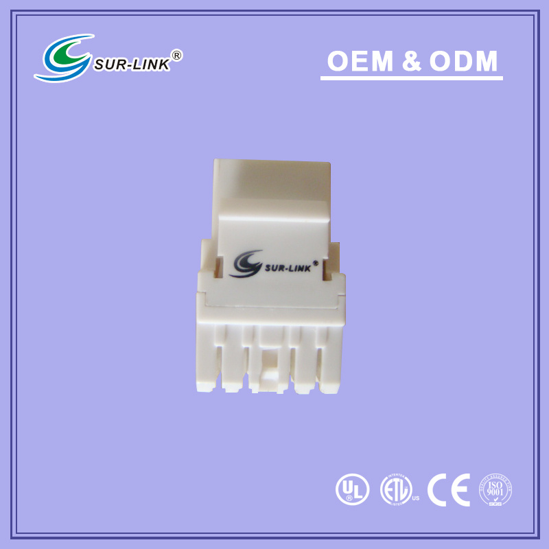 UTP Cat. 5e 180 Degree Short Type Keystone Jake