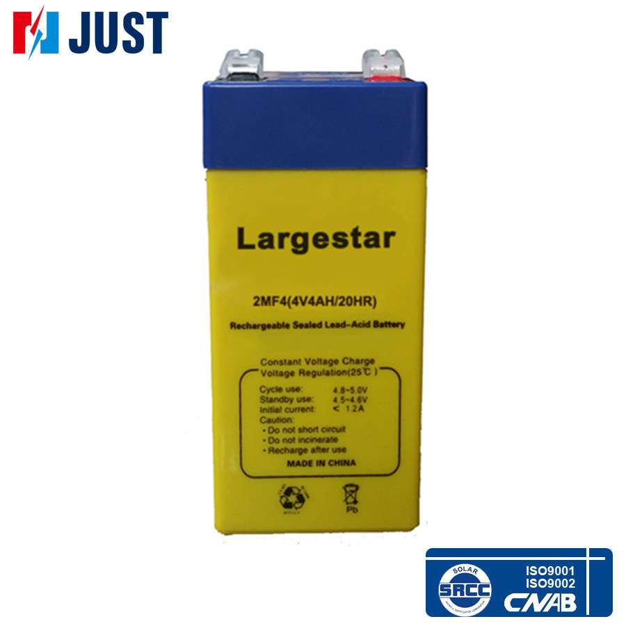 Sealed Lead Acid 4V 4ah 20hr Mf Battery