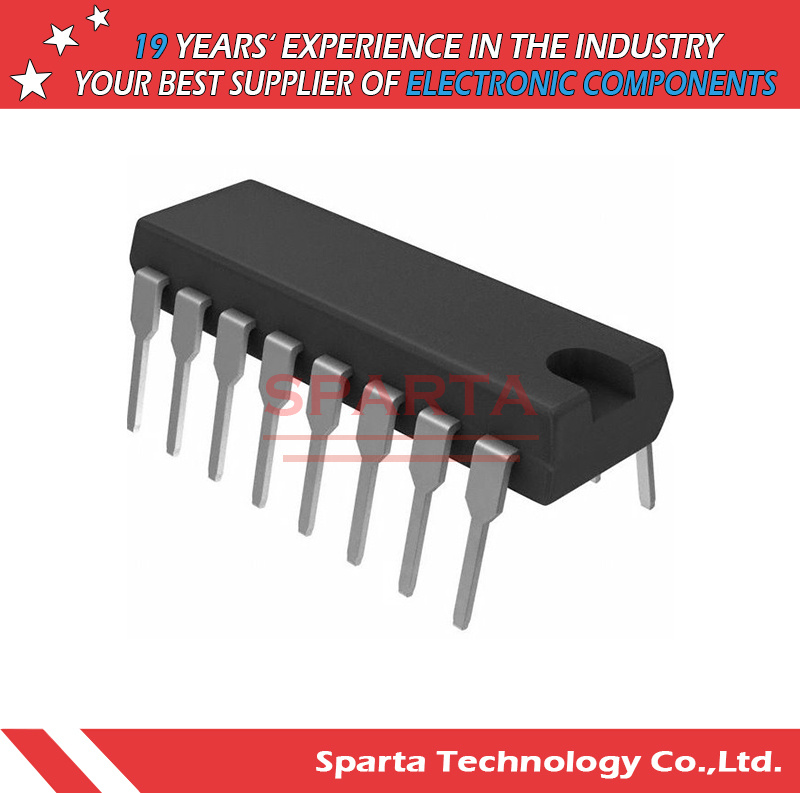 CD4051be Switch 8: 1 240 Ohm 16-Pdip 1 Circuit Analog Multiplexer IC