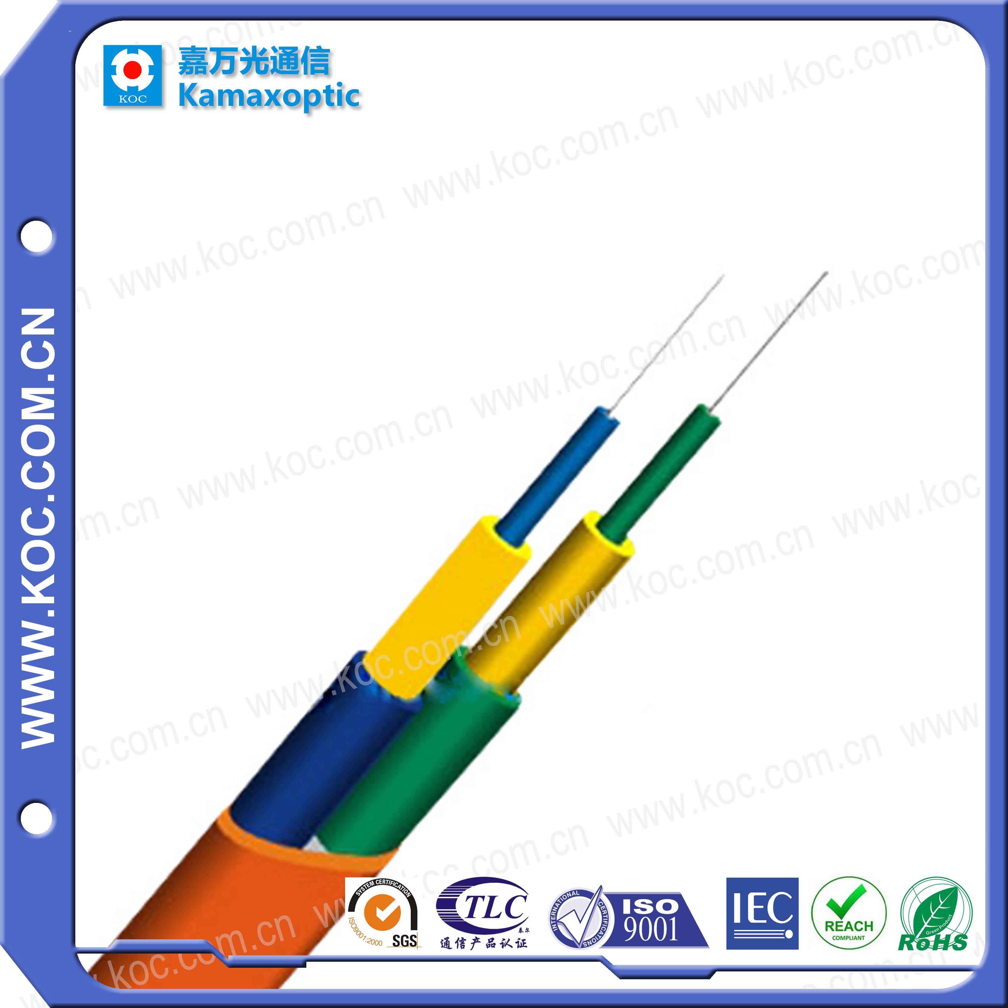 Om1 62.5/125 Fiber Optic Duplex Flat Indoor Cable II