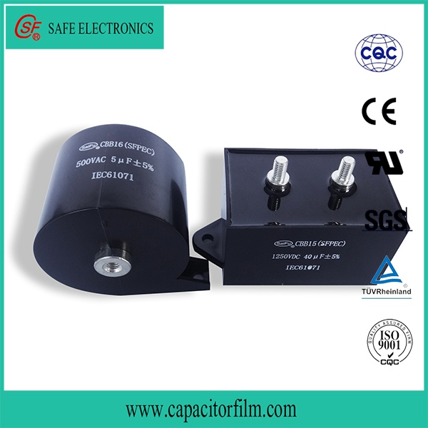 Cbb15/16 Metallized Polypropylene Film High-Frequency Capacitor