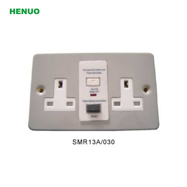 UK Market 13A RCD Outlet Socket / Leakage Protected Socket / Switched Socket/UK Metal Clad