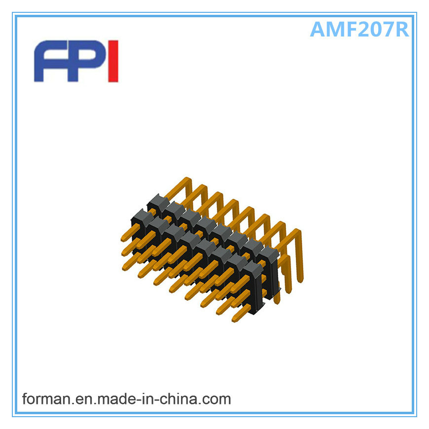 Triplex Row Dual Housing 24 Pins 2.00mm DIP Type Pin Header