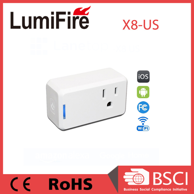 APP Remote Control Wireless WiFi Socket Alexa Smart Plug with Low Price