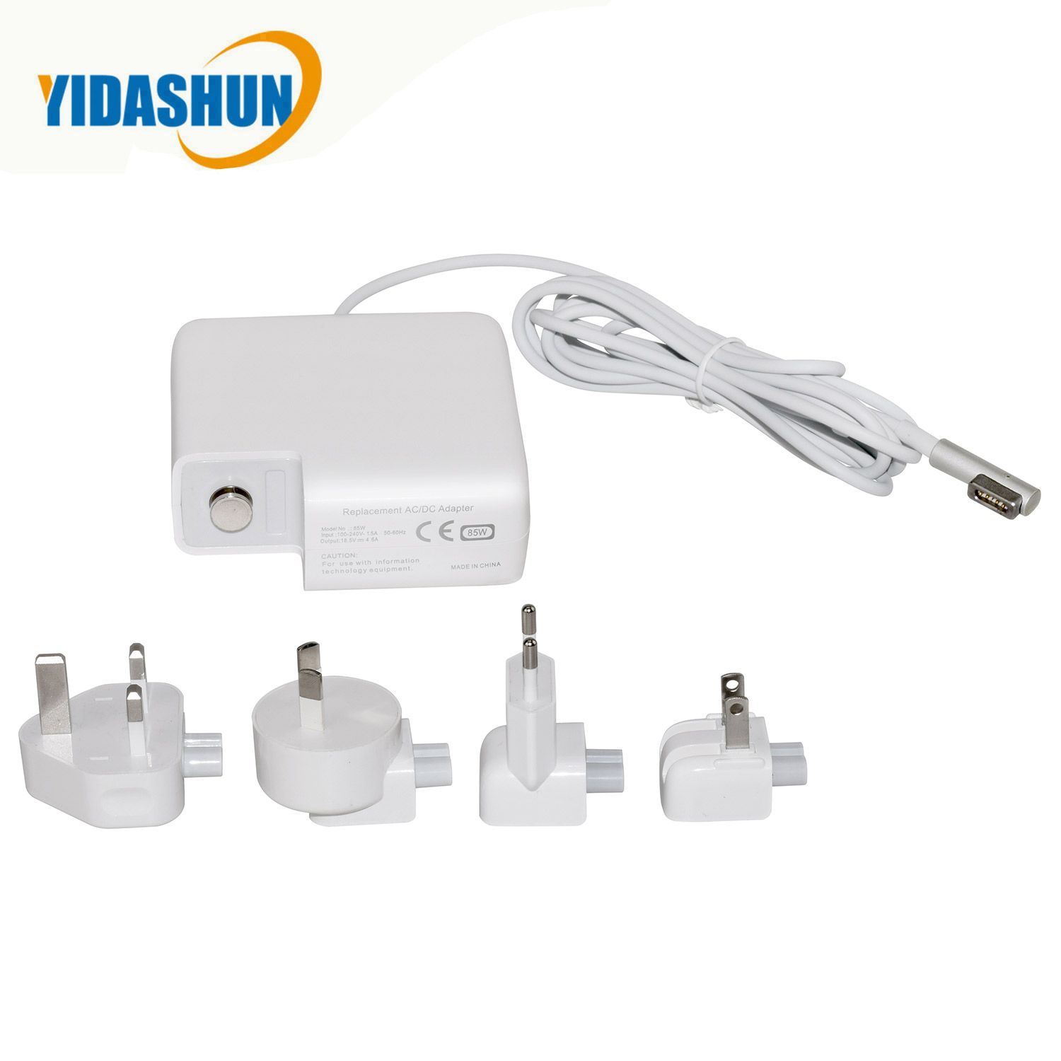 60W 16.5V 3.65A L Tip Laptop AC Power Adapter Charger for Apple Magsafe MacBook