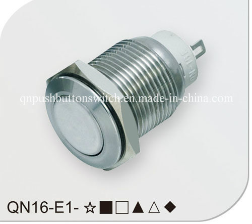 16mm 2pin Latching Sliver Push Button Switch