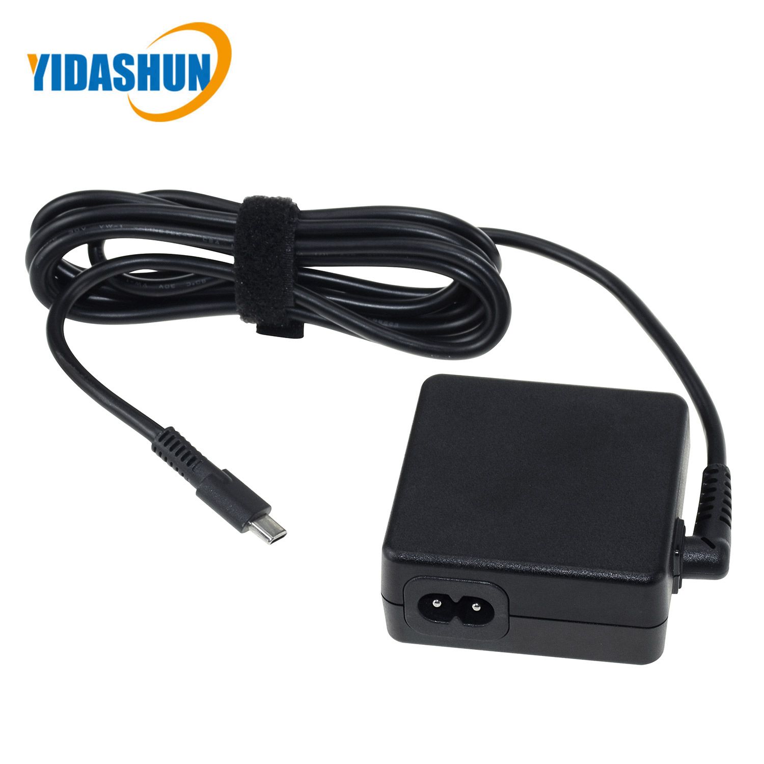 45W Laptop Type-C Charger USB-C Pd Power Adapter 5V 9V 15V 20V for Toshiba