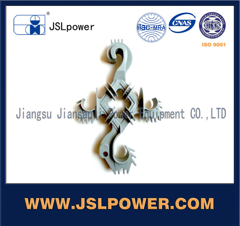 Modified Polyethylene 15kv Cable Spacer for Transmission Line