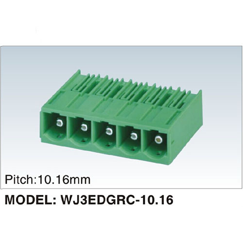 New Developing PCB Terminal Block (WJ3EDGRC-10.16mm)