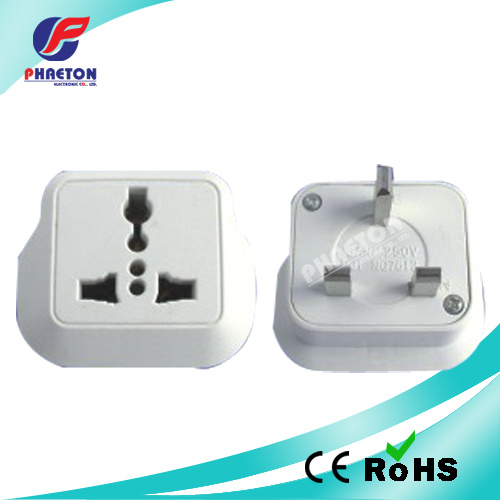 UK Power AC Travel Adapter Plug 220V 16A