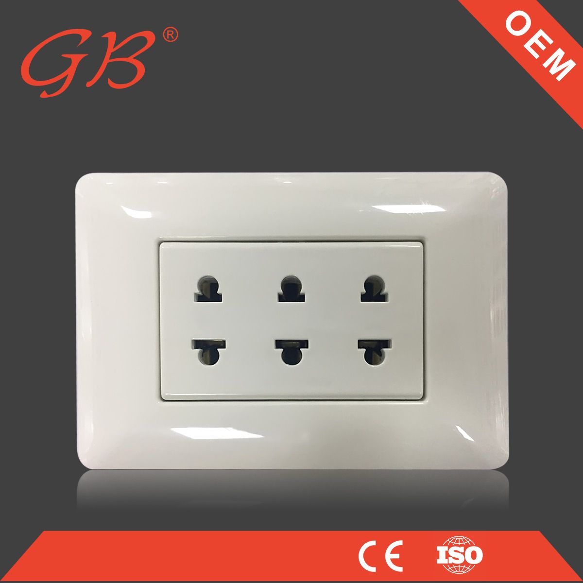 American Standard Style Wall Socket Electric Socket Electrical Socket