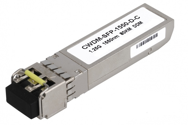 Takfly 1.25gbps 1550nm CWDM SFP Transceiver Module