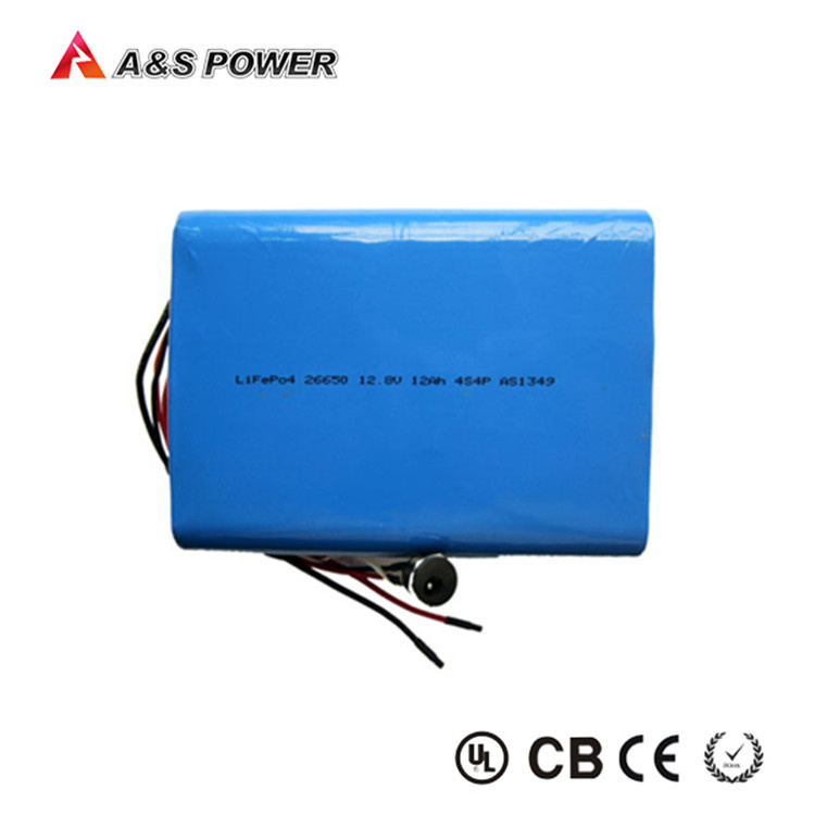4s4p 26650 12V 12ah LiFePO4 Lithium Storage Battery Pack