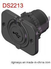 Waterproof Motorcycle Double USB Socket Ds2213