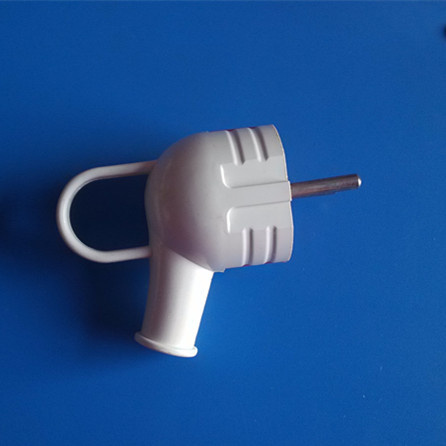 Two Round Pin 4.0mm Diameter ABS Plug (RJ-0152)