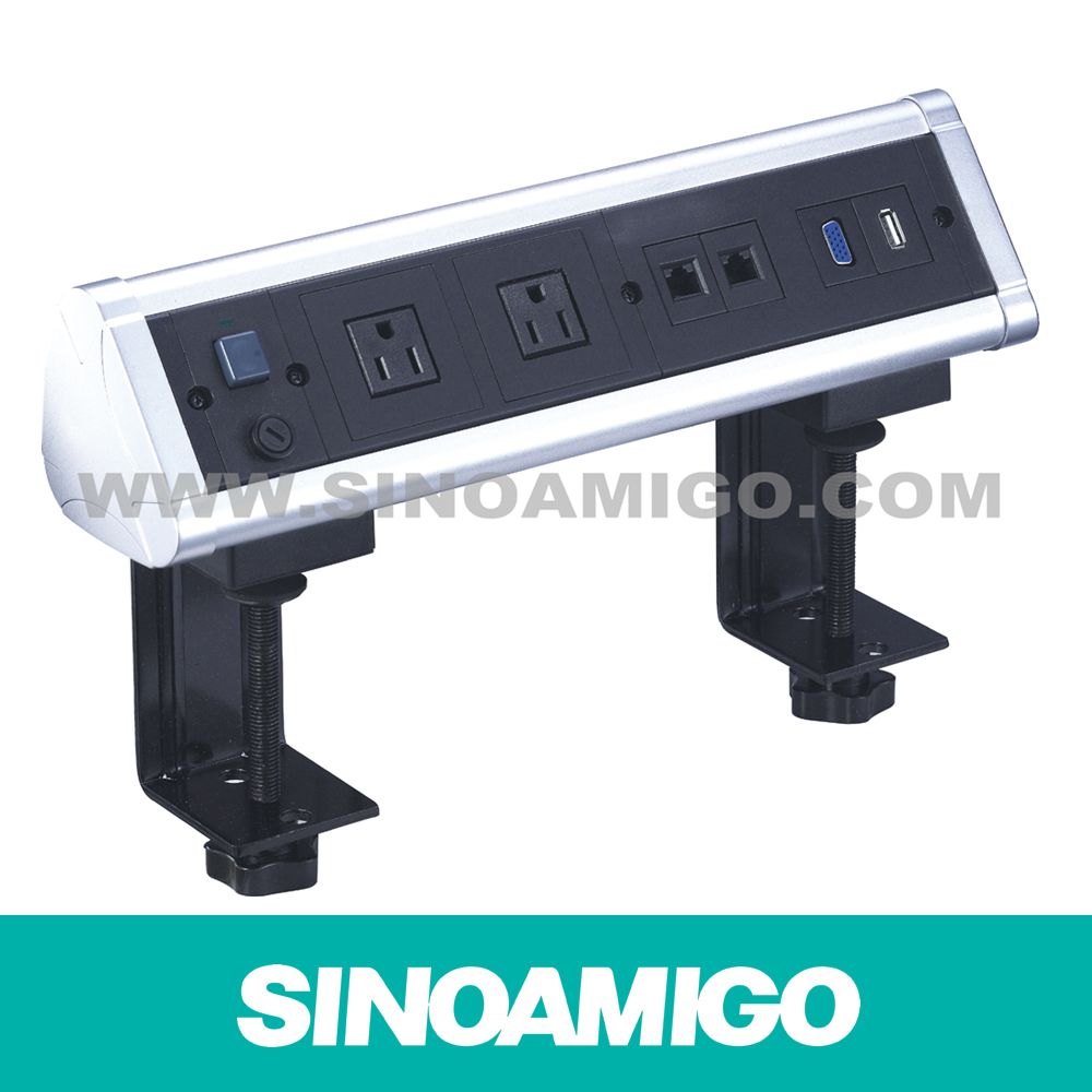 Modern Desktop Outlet Multi-Outlet Extensions