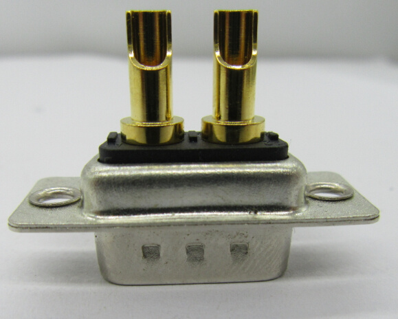 2W2 Male Connector, Solder Type, 20A, 30A or 40A for Contacts