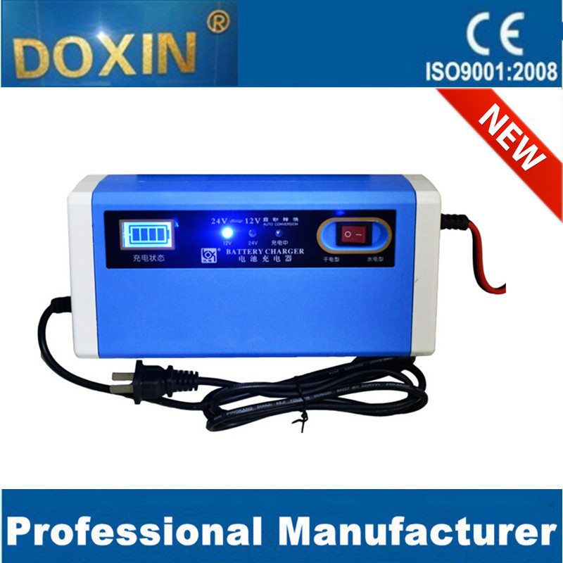 12V 24V 10ah Automatic Battery Charger