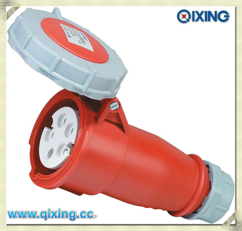 IP67 16A 5p Red Electrical Outlet Connectors