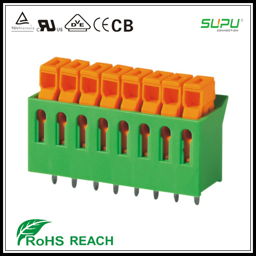 IDC Displacement Connection 3.81mm Pitch PCB Terminal Block