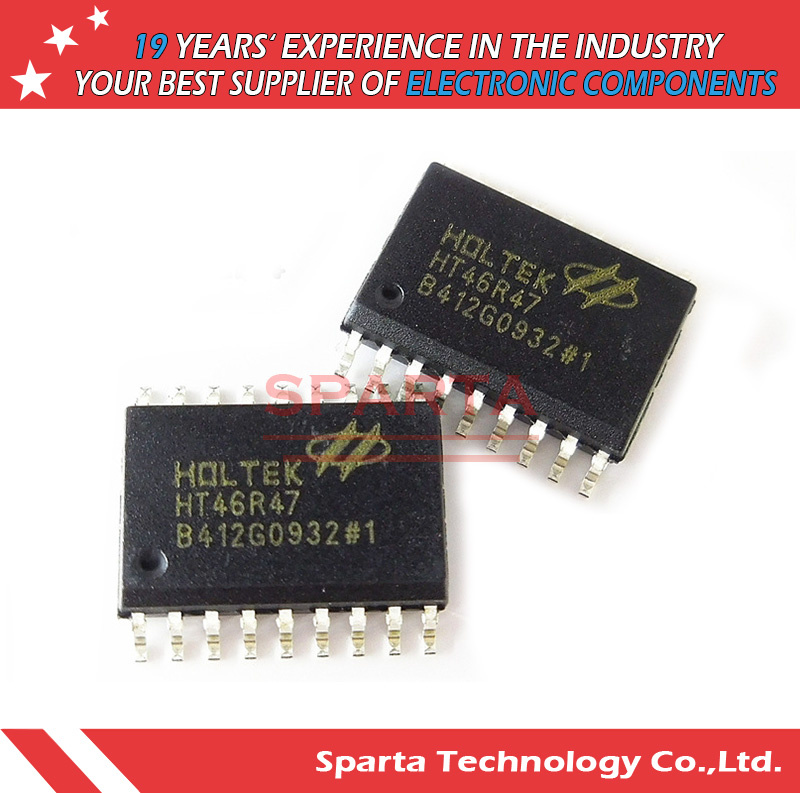 Ht46r47 8-Bit Sop18 Otp Battery Charger Controller a/D Type IC