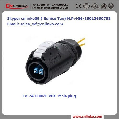Fiber Optic Internet Connection Connector/ LC Single Mode Fiber Optical Cable Connectors