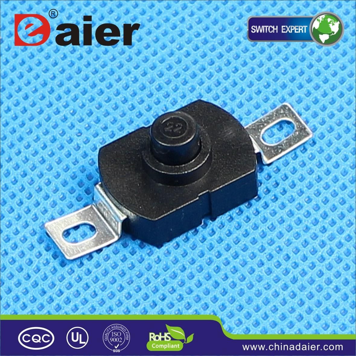 Push Button on off Switch; Flashlight Push Button Switch (PBS-09)