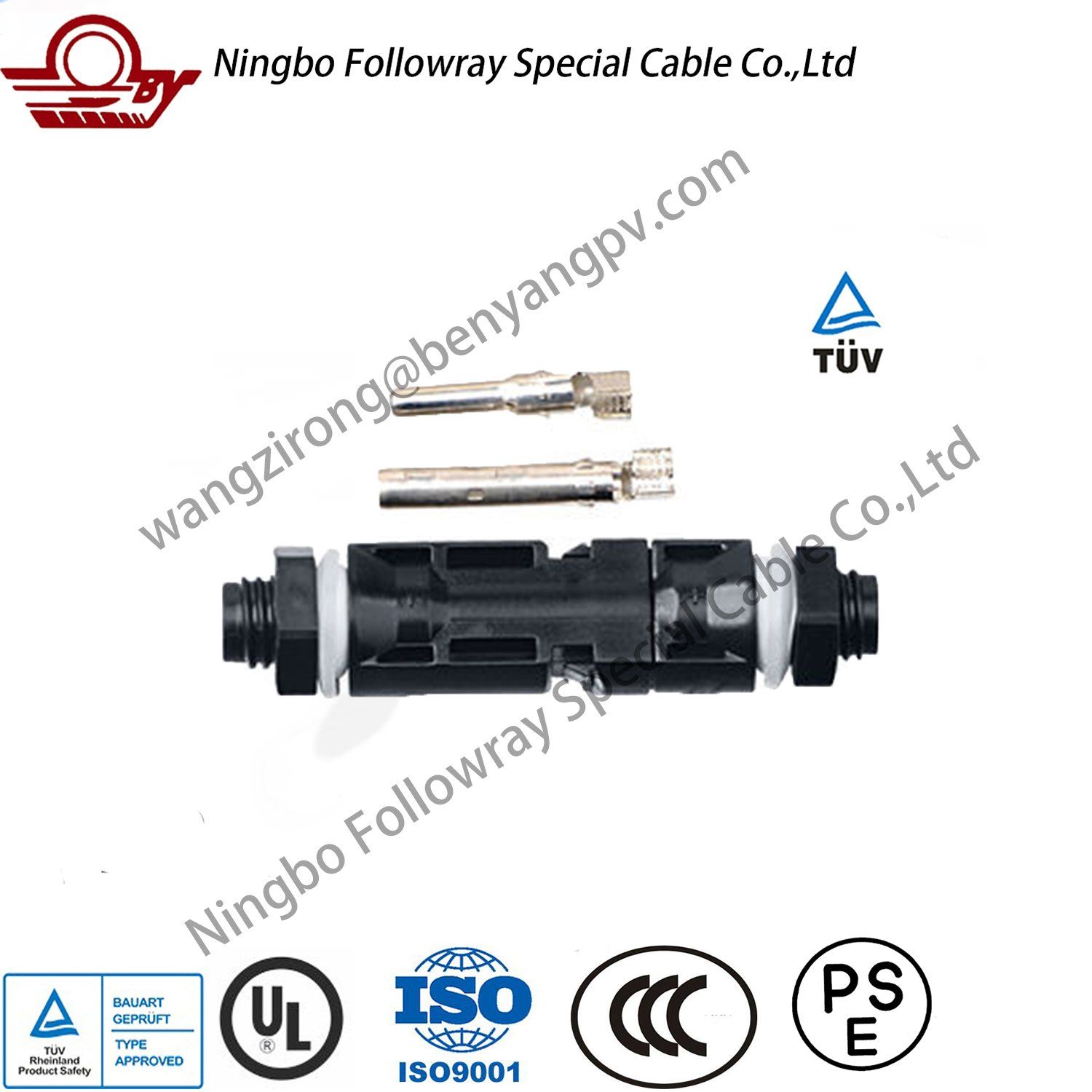 Mc4 Solar Systems Connector TUV Approved 1500V