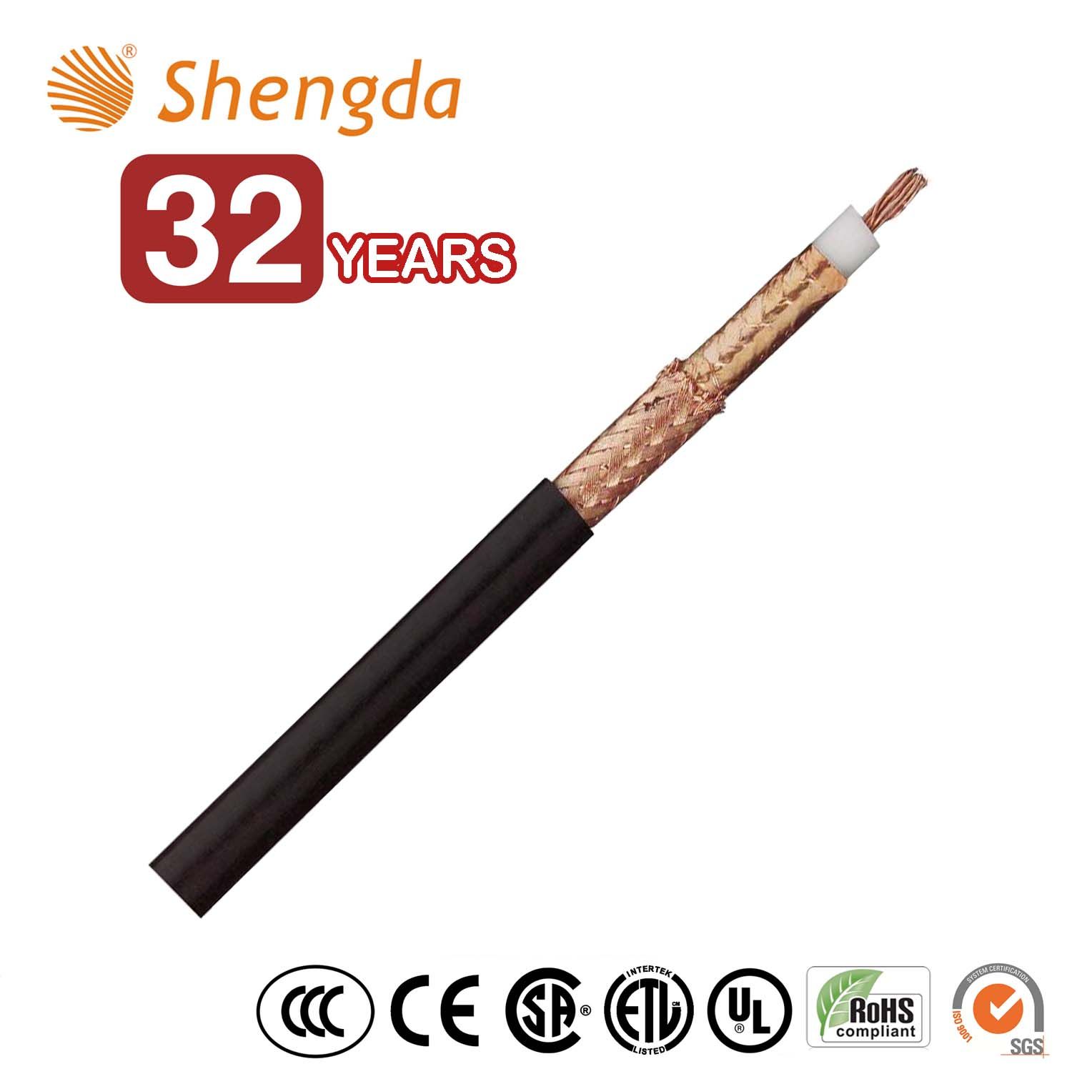 High Quality CATV Coaxial Cable Rg58c/U