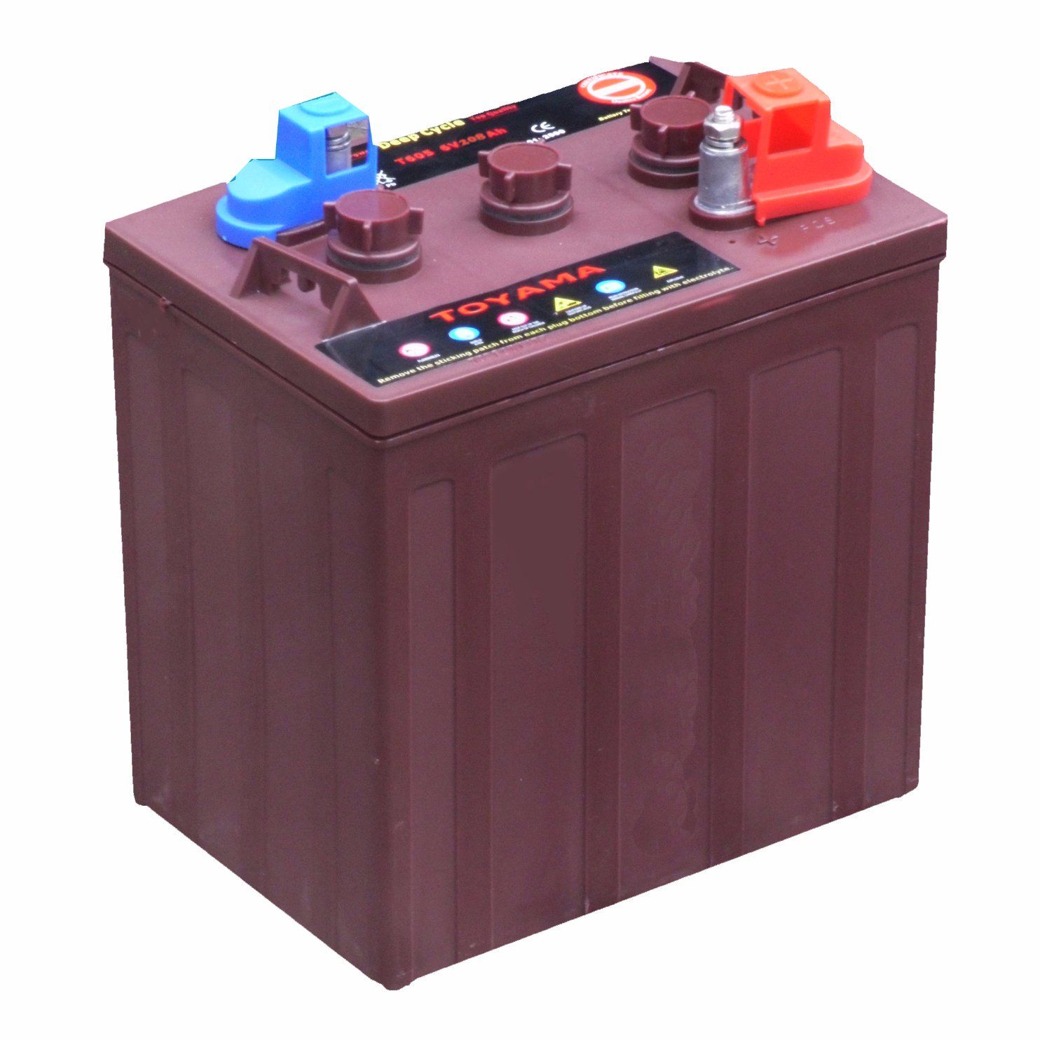 T605 6V 200ah AGM Deep Cycle Battery for Golf Carts