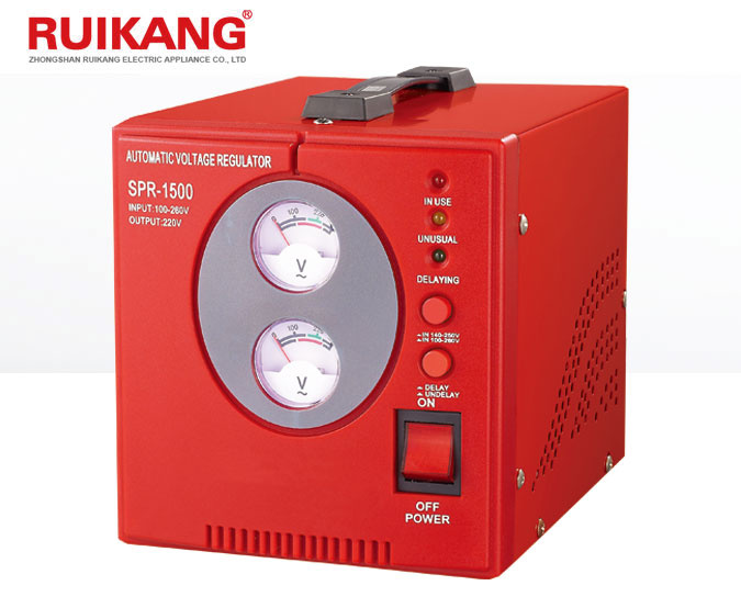 1500va Single Phase AC 80% Power Voltage Stabilizer for Refrigerator