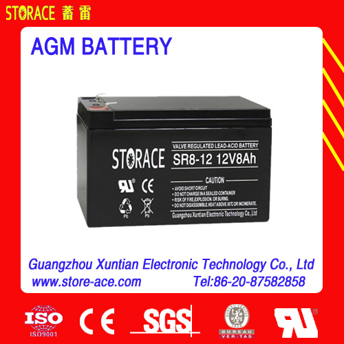 12V 8ah Storage Lead Acid Battery