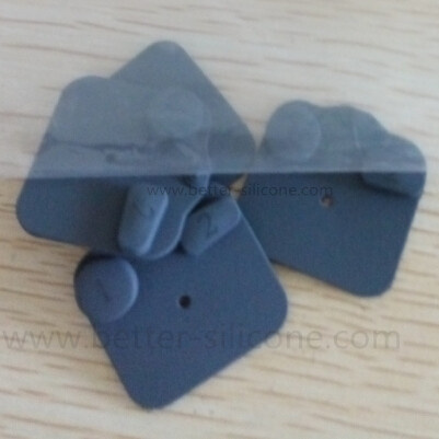 Customize Elastomer Rubber Silicone Laser Engrave Keyboard Keypad
