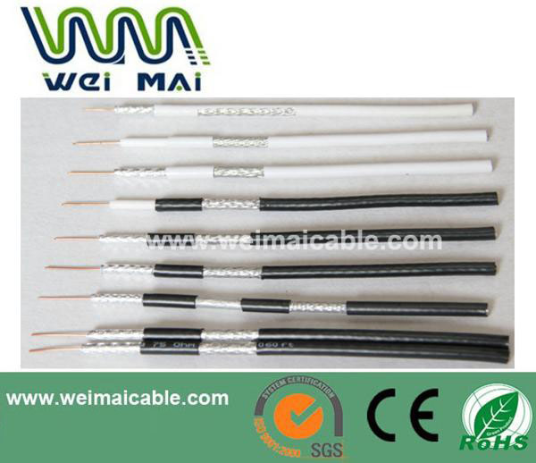 RG6 Coaxial Cable, 75ohm RG6 TV Cable