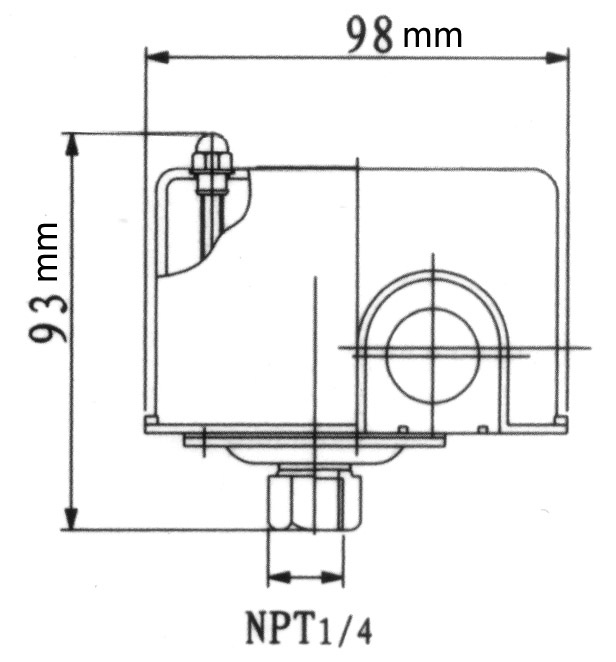 Pressure Switch (DVSK101) for Water Pump