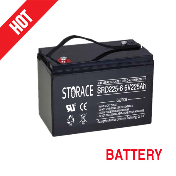 Maintenance Free Battery 6V225ah Deep Cycle Battery