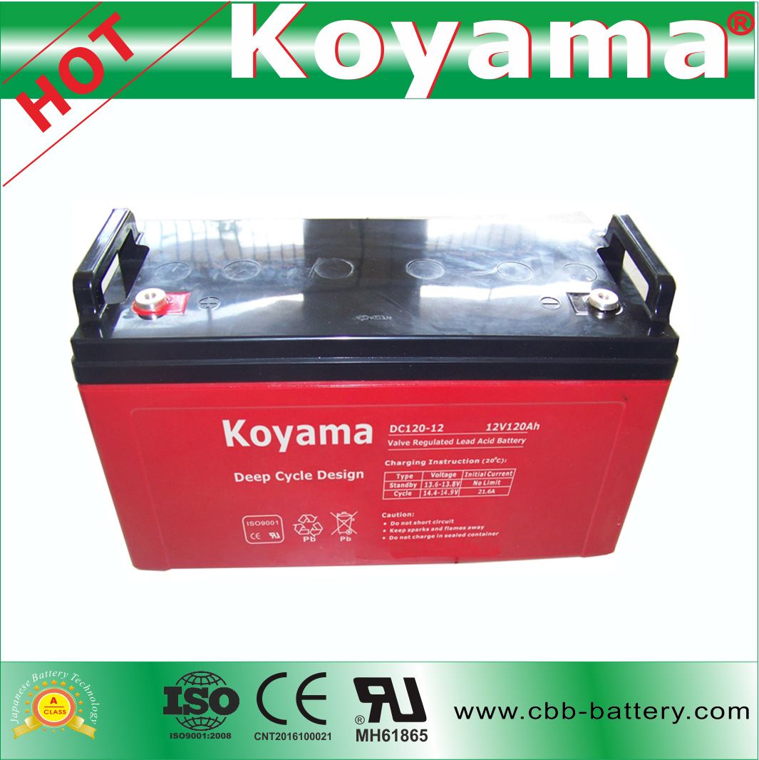 12V 120ah VRLA Battery Deep Cycle Gel Type DC120-12