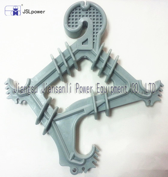New HDPE Cable Spacer 33kv Polyethylene Cable Spacer