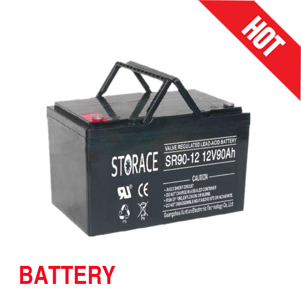 AGM Battery, 12V 90ah Maintenance Free Battery