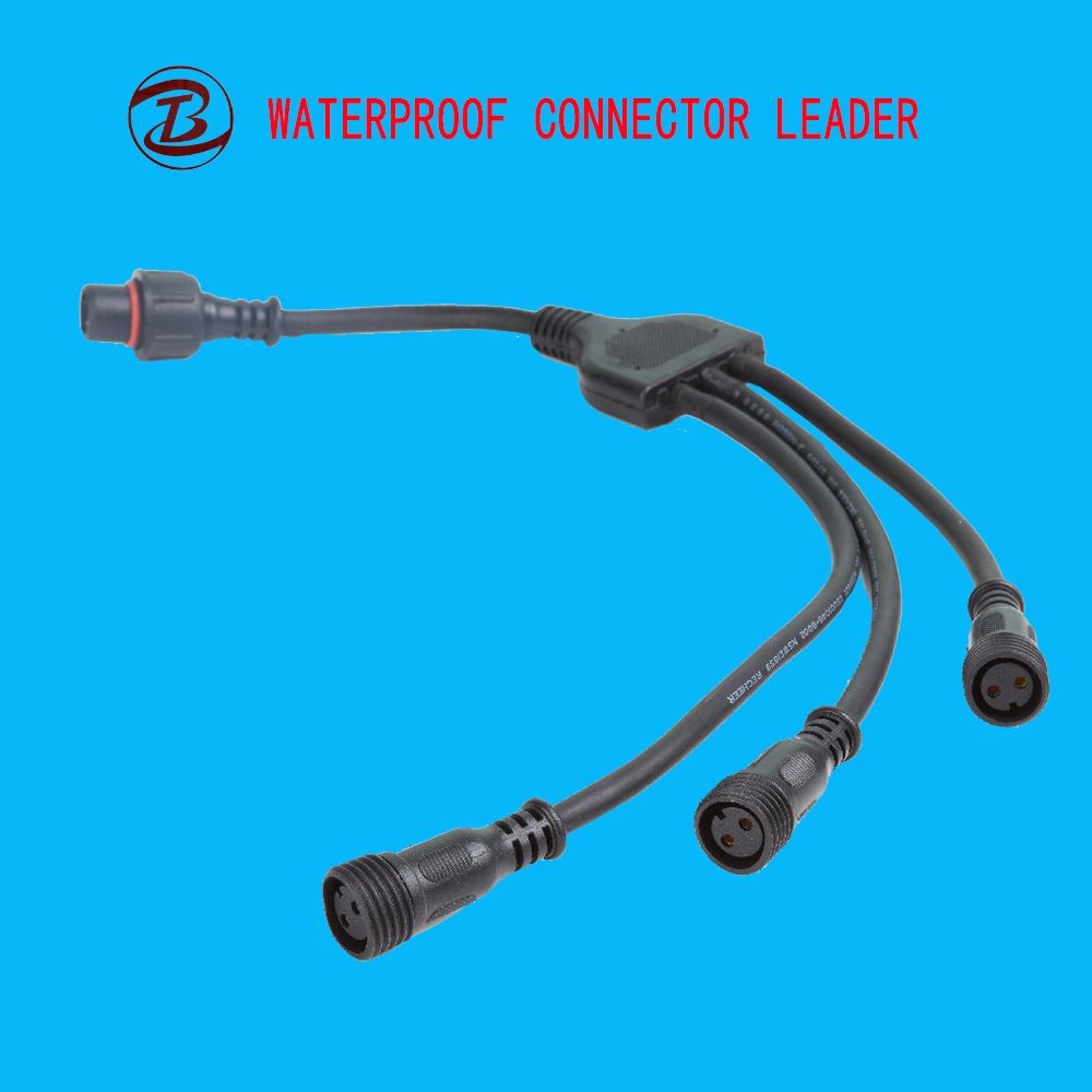 China Manufacturer 2-12 Pin IP67 Y Cable Connector