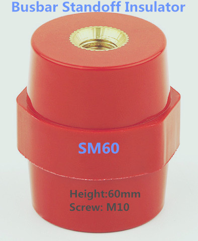 Sm-60 Polyester Resin 60mm Height Hexagonal Busbar Standoff Insulator