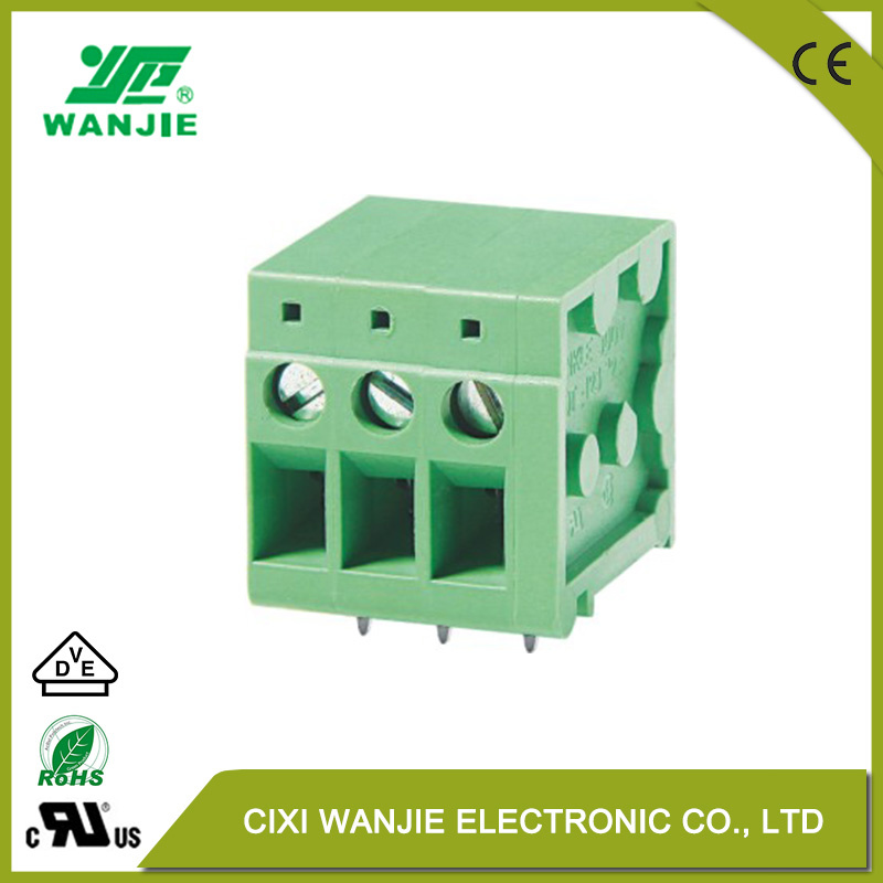 PCB Screw Terminal Block Wj105r, 5.0mm