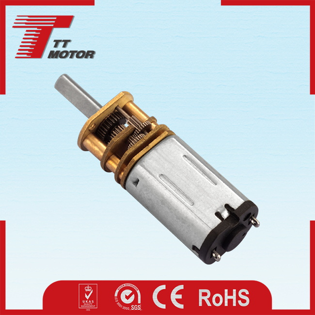 Low noise 3V DC gear motor for Circuit Breakers