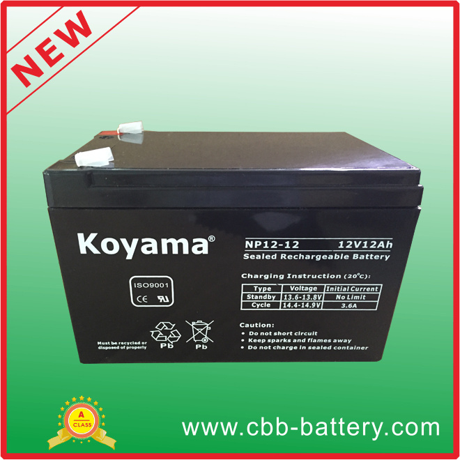 UPS 12V12ah Rechargeable Battery for UPS