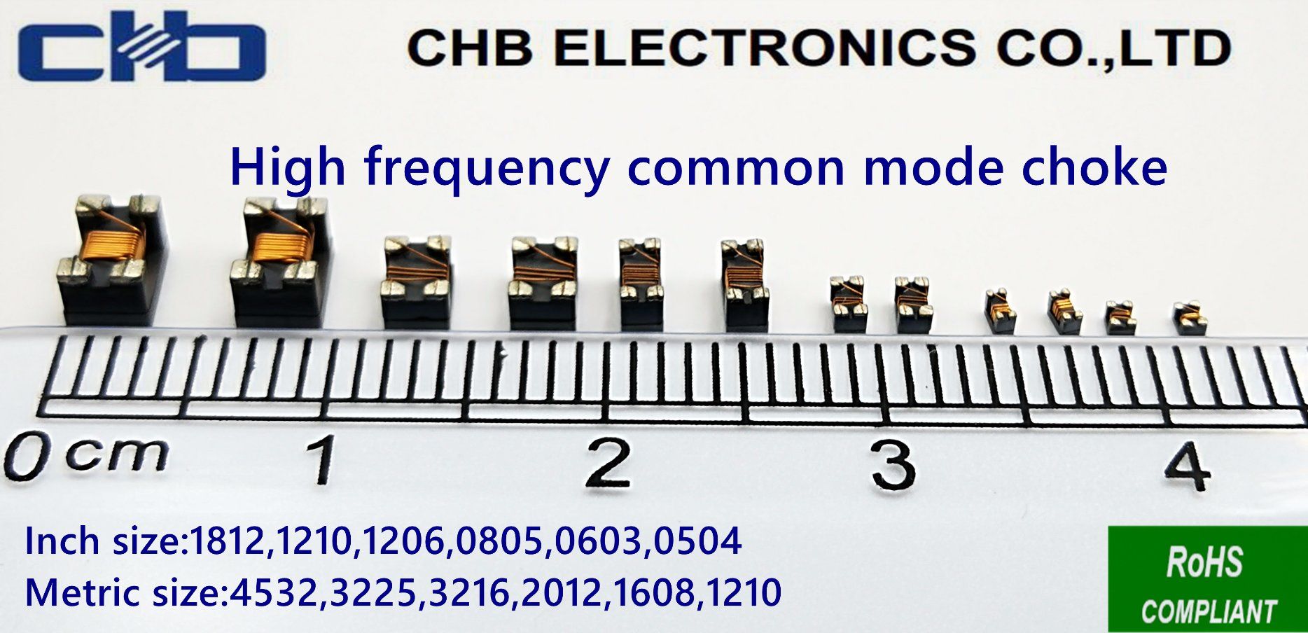 USB3.1-C Interface Equipment EMI Special of High Frequency Common Mode Choke, 1.2mm*1.0mm*0.9mm (0504) , SMT, Cut-off Frequency~10GHz, Impedance=25ohm@100MHz